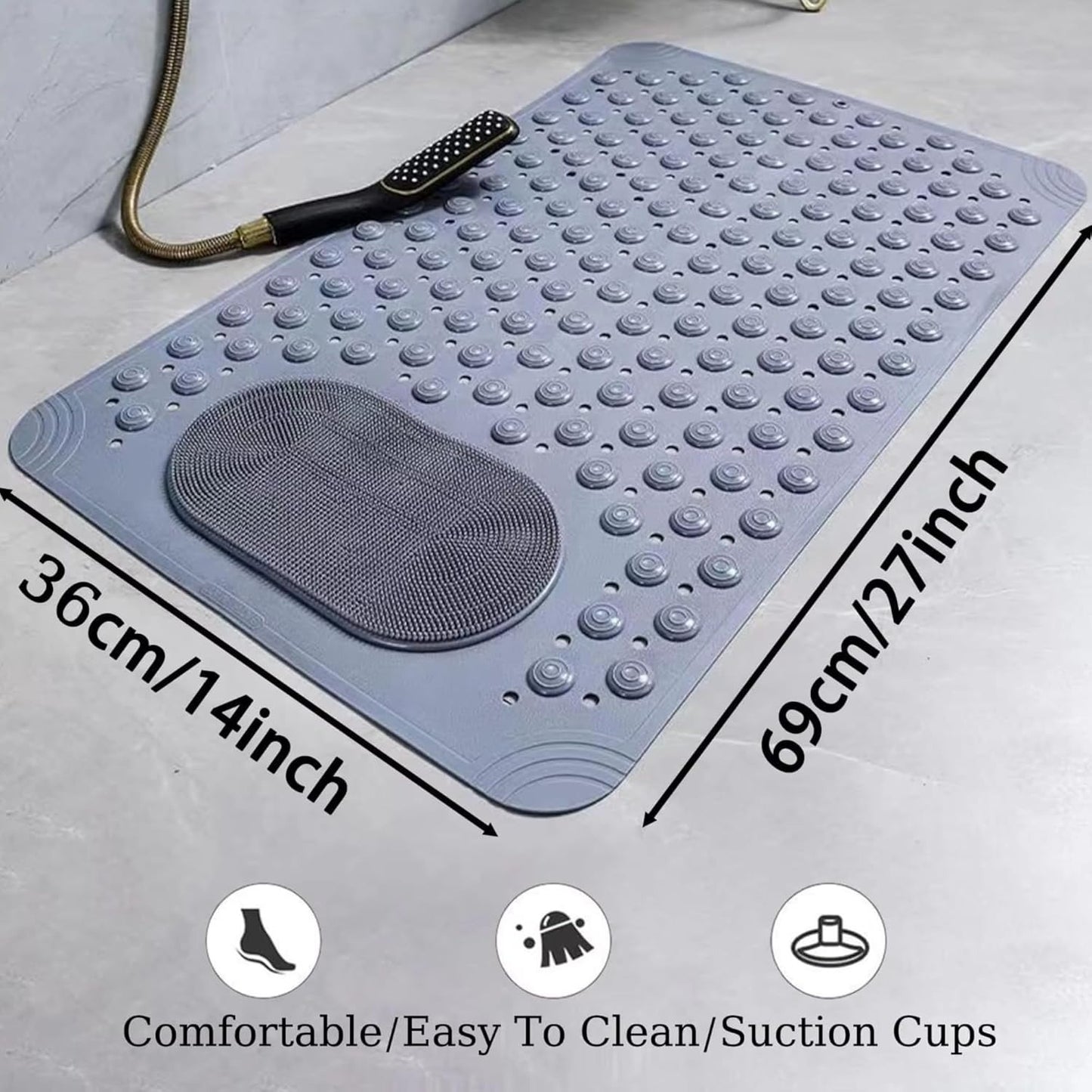 Anti-Slip Bathroom Mat